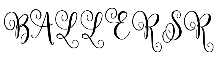 Ballerina Script  Free Fonts Download