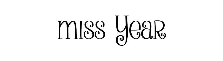 miss%2BYear Peanutbutter Smoothies Font