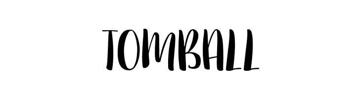 TOMBALL Sweet Pea Font