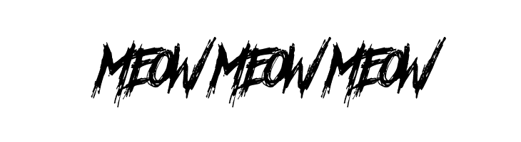 MEOW%2BMEOW%2BMEOW Another America Font