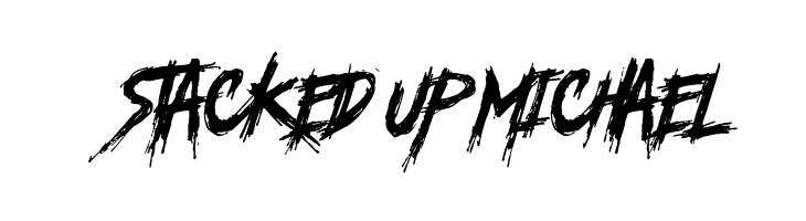 STACKED%2BUP%2BMICHAEL Another America Font