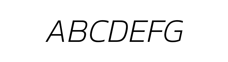 Kanit ExtraLight Italic  Free Fonts Download