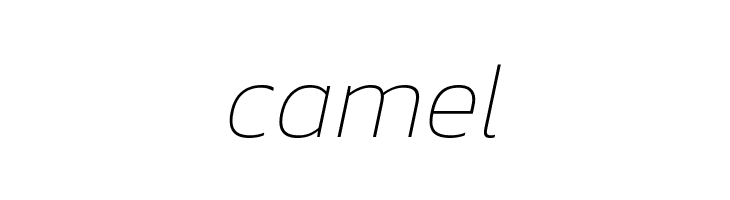 Kanit Thin Italic  Free Fonts Download