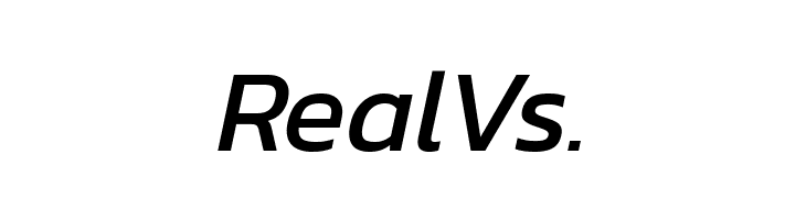 Kanit Italic  Free Fonts Download