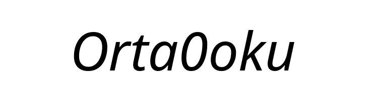 Noto Sans Italic  Free Fonts Download