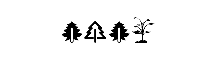 Trees Go  Free Fonts Download