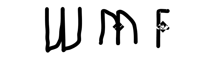 JESUA CAME 2 U DA MAN  Free Fonts Download