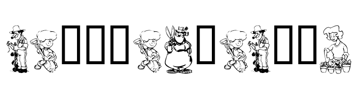 KR Summer Gardening  Free Fonts Download