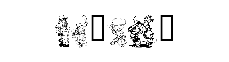 KR Summer Gardening  Free Fonts Download