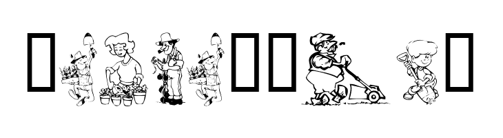 KR Summer Gardening  Free Fonts Download