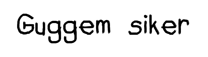 Berus Rambut Kuda  Free Fonts Download