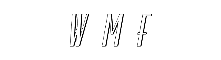 Galah Panjang Italic  Free Fonts Download