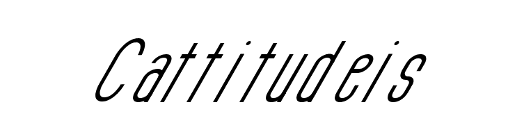 Si LuNcaiItalic  Free Fonts Download