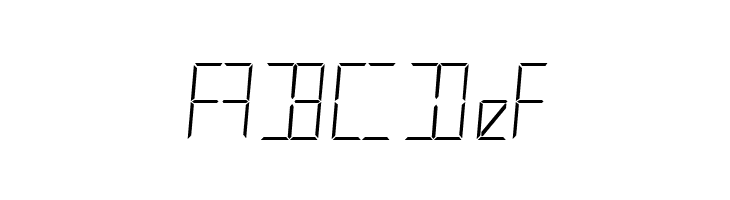 LCD Normal  Free Fonts Download