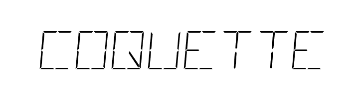 LCD Normal  Free Fonts Download