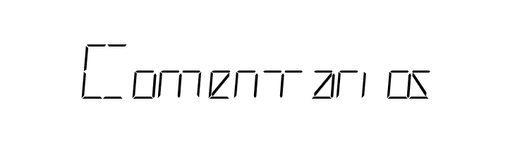 LCD Normal  Free Fonts Download