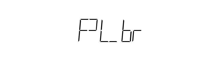 LCD Normal  Free Fonts Download