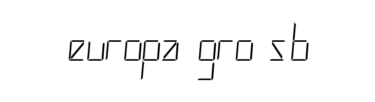 LCD Normal  Free Fonts Download