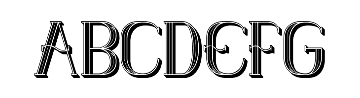 Senandung Malam 3D Regular  Free Fonts Download