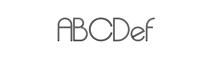 Chempaka Ranting Outline  Free Fonts Download