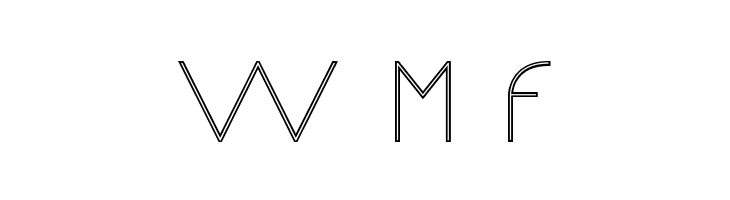 Chempaka Ranting Outline  Free Fonts Download