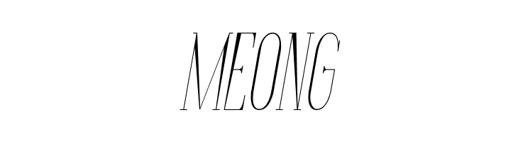 Bunga Cengkih Italic  Free Fonts Download