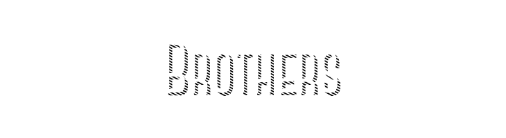 CanterBoldStrips  Free Fonts Download