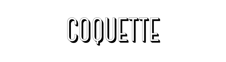 CanterBold3D  Free Fonts Download