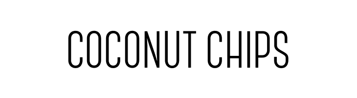 COCONUT%2BCHIPS CanterBold Font