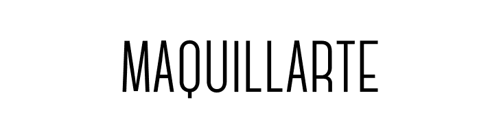 MAQUILLARTE CanterBold Font