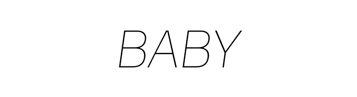 UniSansThinItalicCAPS  Free Fonts Download