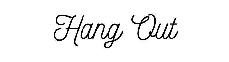 Hang%2BOut Nickainley-Normal Font