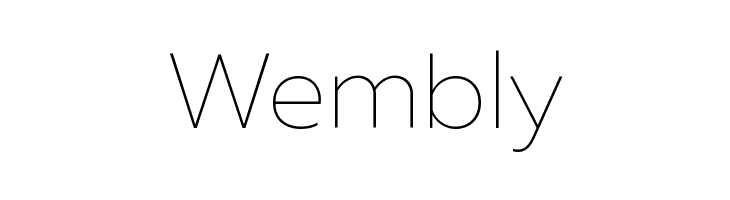 Muller Thin DEMO  Free Fonts Download