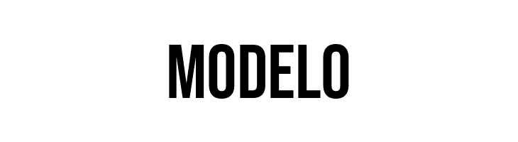 MODELO Bebas Neue Regular Font