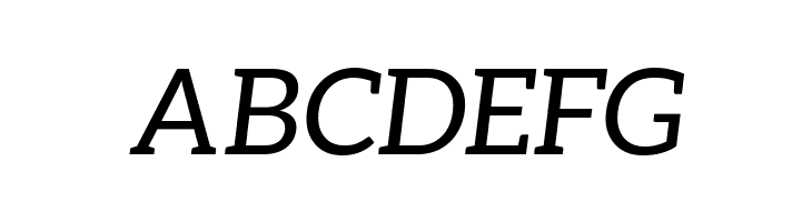 Aleo Italic  Free Fonts Download