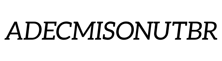 Aleo Italic  Free Fonts Download