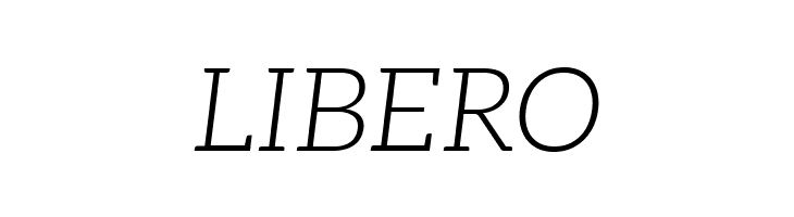 Aleo Light Italic  Free Fonts Download