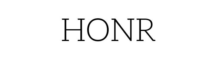 HONR Aleo Light Font