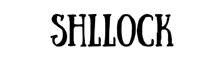 SHLLOCK Sunday Font