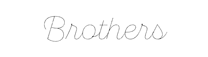 SantEliaRough-Line  Free Fonts Download