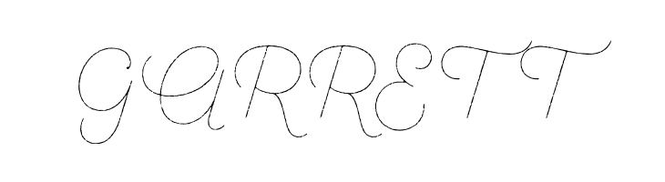 SantEliaRough-Line  Free Fonts Download