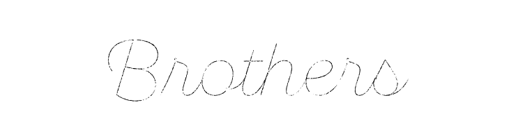 SantEliaRough-LineThr  Free Fonts Download
