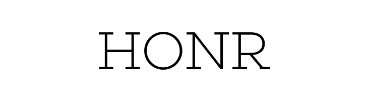 HONR Choplin ExtraLight-DEMO Font