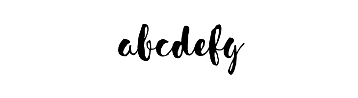 SensaBrush-FillDemo  Free Fonts Download