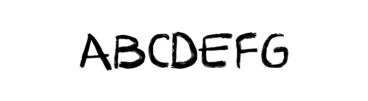 CF Crayons Regular  Free Fonts Download