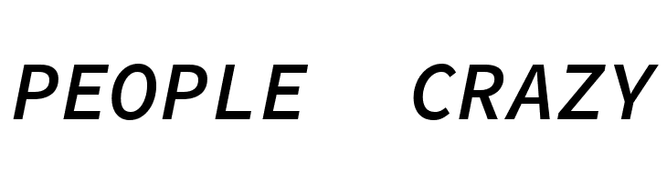 Source Code Pro Semibold Italic  Free Fonts Download