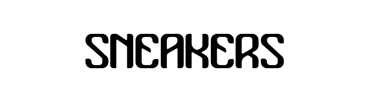 SNEAKERS Mualk Font