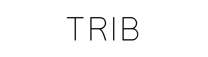 TRIB Gondola Font