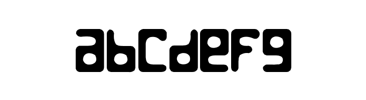 ABCDEFG Jed the Humanoid [Demo Version] Font