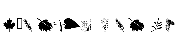 wmleaves1  Free Fonts Download